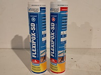 6x set houtrotreparatie sd 4 uur 6 x set a+b , woodcap