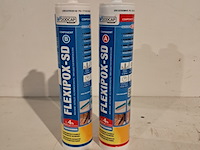 6x set houtrotreparatie sd 4 uur 6 x set a+b , woodcap - afbeelding 1 van  5