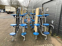 6x sico opklapbare 6-persoons kantinetafel - afbeelding 4 van  6