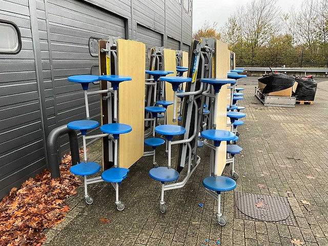 6x sico opklapbare 6-persoons kantinetafel - afbeelding 5 van  6