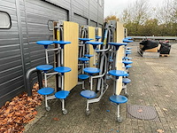 6x sico opklapbare 6-persoons kantinetafel - afbeelding 5 van  6