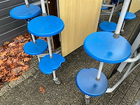 6x sico opklapbare 6-persoons kantinetafel - afbeelding 6 van  6