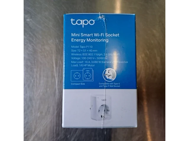 6x smart wifi socket, 1x smart wifi stekkerdoos, tapo, p110, p3000 - afbeelding 9 van  15