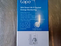 6x smart wifi socket, 1x smart wifi stekkerdoos, tapo, p110, p3000 - afbeelding 9 van  15