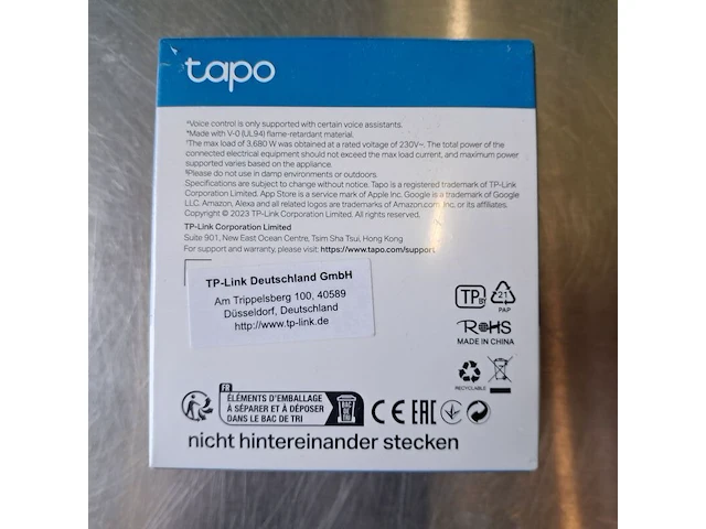 6x smart wifi socket, 1x smart wifi stekkerdoos, tapo, p110, p3000 - afbeelding 10 van  15