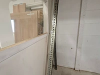 6x snelspanrails met 3x support