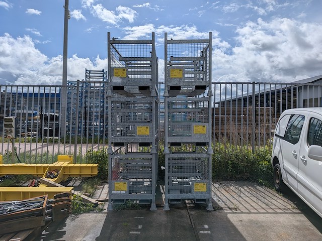 6x stapelbare gaascontainer - afbeelding 7 van  16