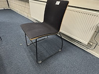 6x stoel, zwart - afbeelding 1 van  4