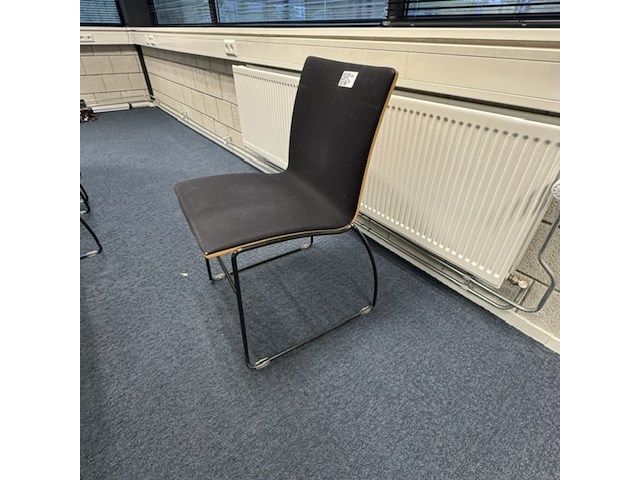 6x stoel, zwart - afbeelding 2 van  4