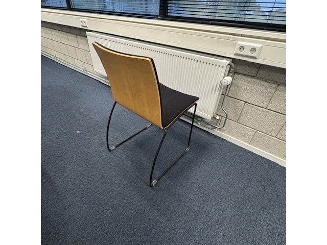 6x stoel, zwart - afbeelding 3 van  4