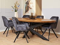 6x stoelen starfurn, draaibaar, 2024 - afbeelding 5 van  6