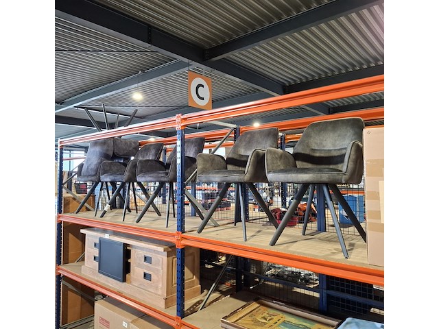 6x stoelen starfurn, draaibaar, 2024 - afbeelding 6 van  6