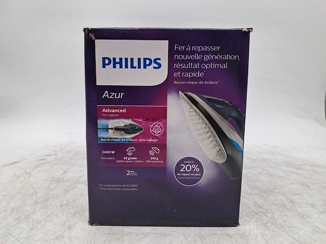 6x strijkijzer, philips, azur advanced gc4930/11 - afbeelding 2 van  4