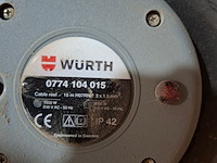 6x stroomhaspel, 230v wurth, 774104015 - afbeelding 4 van  4