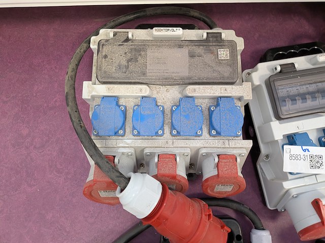 6x stroomverdeel kast doktervolt, stroomverdeler - afbeelding 5 van  8