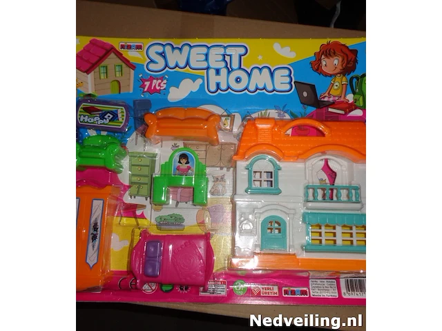 6x sweethome 7 delige speelset - afbeelding 2 van  3