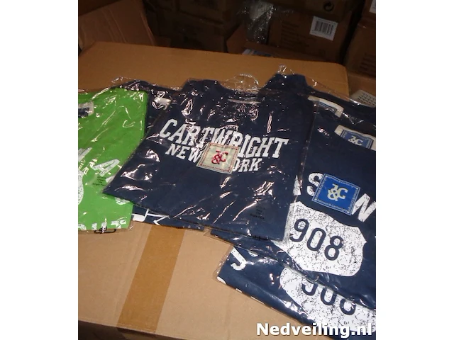 6x t-shirt johnson and catwright - afbeelding 2 van  3