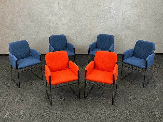 6x take a seat please - nestelbare vergaderstoel - afbeelding 1 van  22