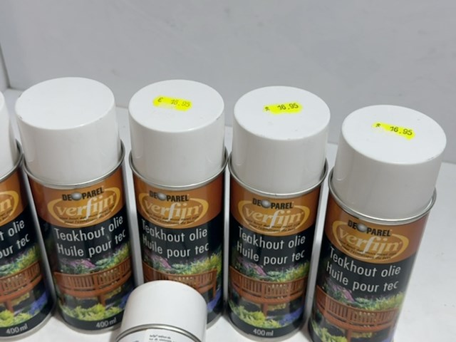 6x teakolie spuitbus, verfijn, el-233sb, 400 ml - afbeelding 4 van  4