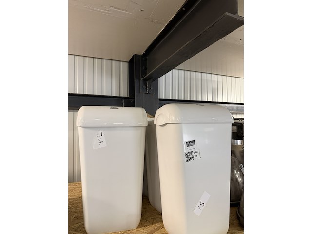 6x toilet afvalbakken 23 liter, paradise - afbeelding 1 van  1