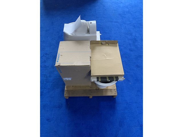 6x toilet | wc-bril, sphinx | keramag | villeroy & boch | pressalit | sanindusa, wit - afbeelding 1 van  4