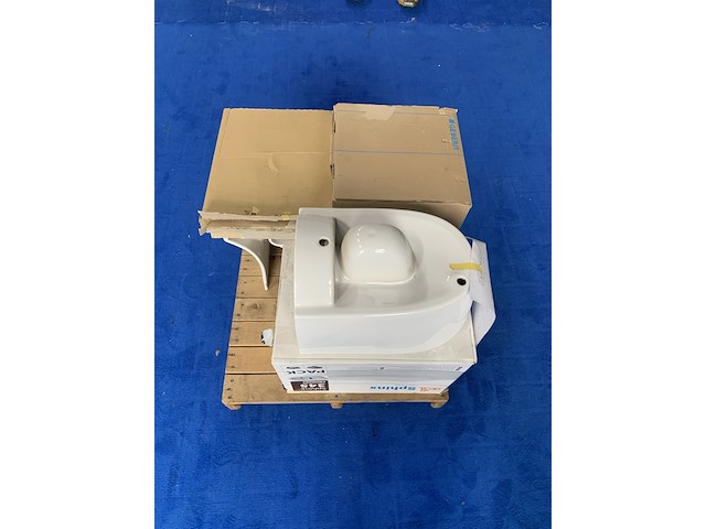 6x toilet | wc-bril, sphinx | keramag | villeroy & boch | pressalit | sanindusa, wit - afbeelding 3 van  4