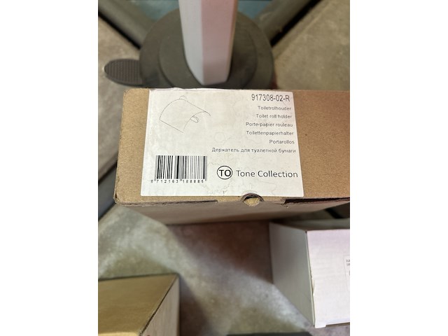 6x toiletaccessoires w.o. wc-papierhouder, w.o. bravat - afbeelding 4 van  5