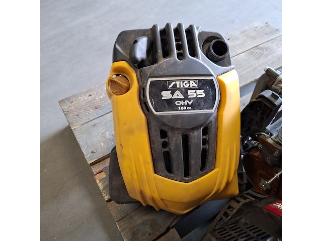 6x tuingereedschap en 4x benzinemotor, o.a. husqvarna, toro, stiga - afbeelding 22 van  52