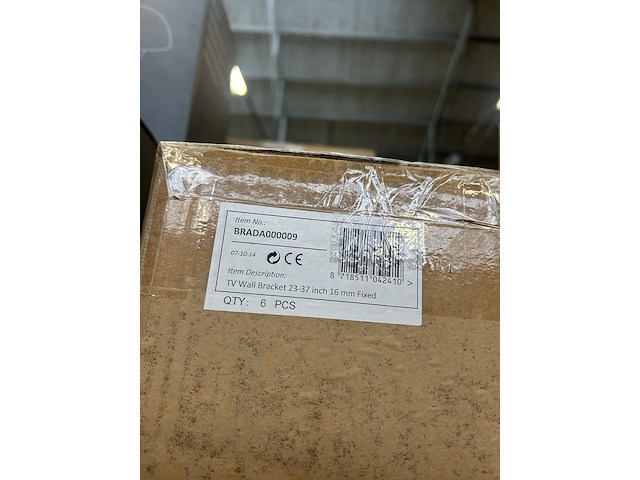 6x tv wandbeugel 23-40" vast sam creative, brada000009 - afbeelding 4 van  4