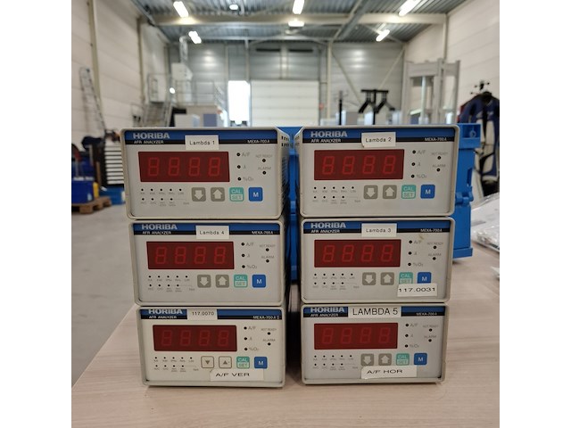 6x uitlaatgas meetapparaat, horiba, o.a. mexa-700, mexa-700 ii - afbeelding 12 van  23