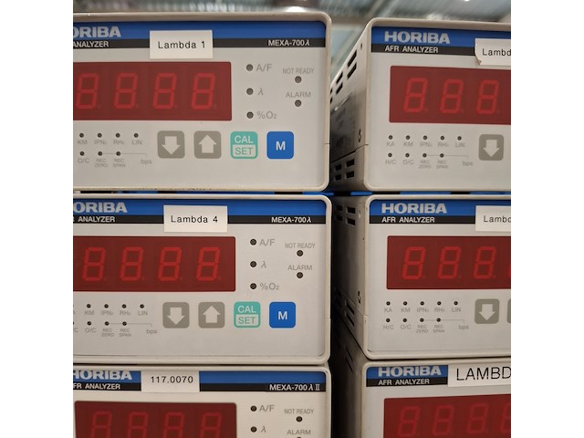 6x uitlaatgas meetapparaat, horiba, o.a. mexa-700, mexa-700 ii - afbeelding 17 van  23