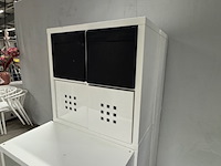 6x vakkenkast ikea, wit - afbeelding 5 van  5