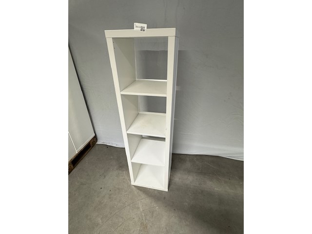 6x vakkenkast ikea, wit - afbeelding 2 van  4