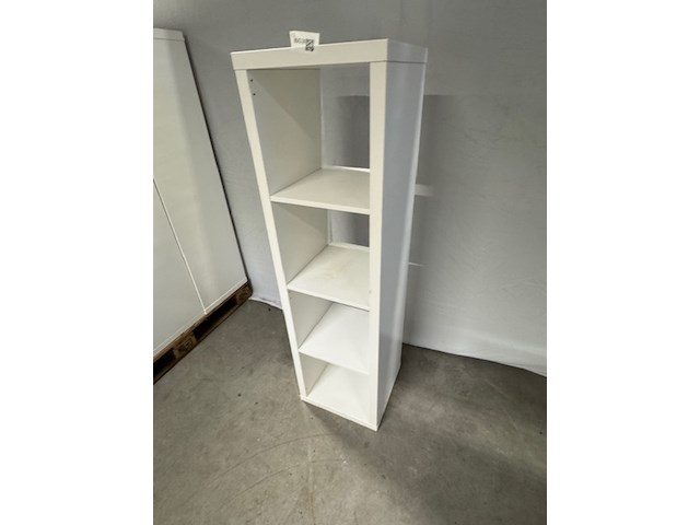 6x vakkenkast ikea, wit - afbeelding 3 van  4