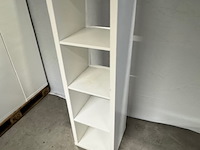 6x vakkenkast ikea, wit - afbeelding 3 van  4