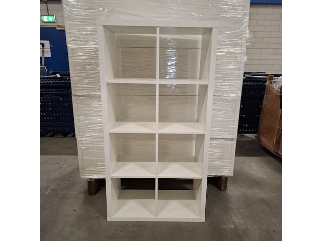 6x vakkenkast, wit - afbeelding 2 van  4