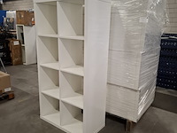 6x vakkenkast, wit - afbeelding 4 van  4