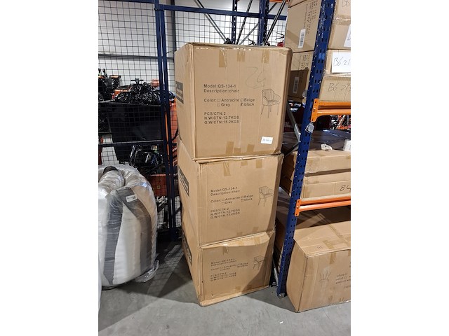 6x velvet kuipstoel, zwart, 2025 - afbeelding 3 van  3