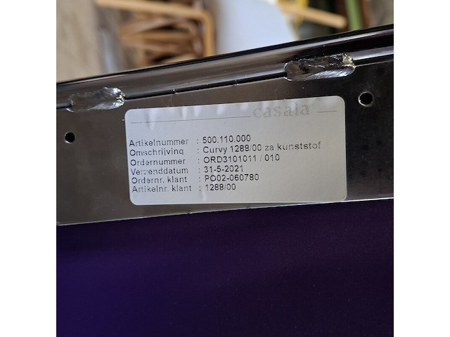 6x vergaderstoel met schrijftableau, casala, curvy - afbeelding 5 van  15