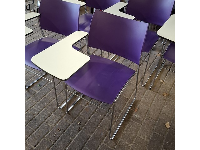 6x vergaderstoel met schrijftableau, casala, curvy - afbeelding 15 van  15