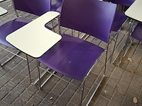 6x vergaderstoel met schrijftableau, casala, curvy - afbeelding 15 van  15