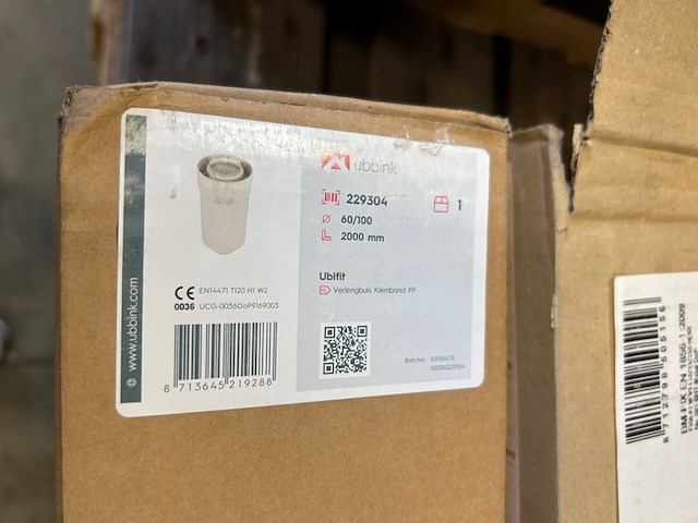 6x verlengbuis klemband pp 2000 mm, ubbink, ubifit - afbeelding 4 van  4