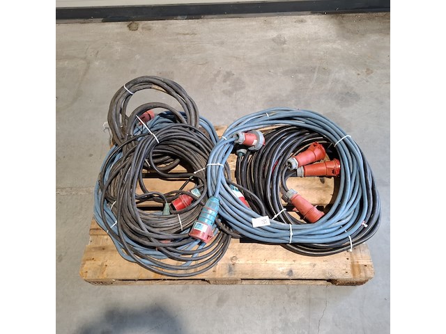 6x verlengkabels 380v | 32a - afbeelding 2 van  4