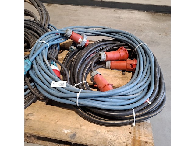6x verlengkabels 380v | 32a - afbeelding 3 van  4