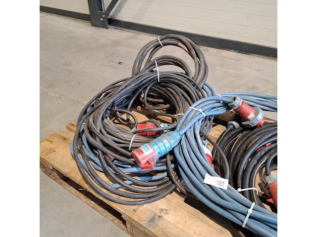 6x verlengkabels 380v | 32a - afbeelding 4 van  4