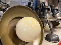 6x vintage/retro café hanglamp - afbeelding 2 van  4