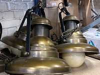 6x vintage/retro café hanglamp - afbeelding 3 van  4