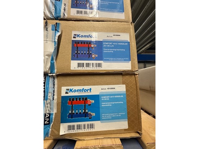 6x vloerverwarmingsverdeler - afbeelding 1 van  3