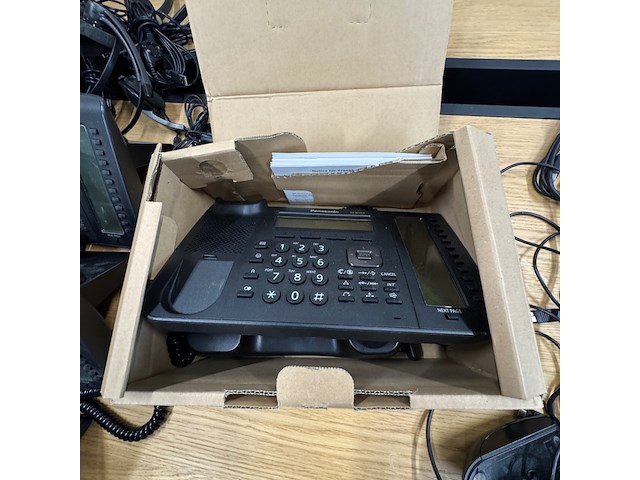 6x voip telefoon, panasonic, kx-nt553 - afbeelding 2 van  4