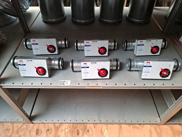 6x volumestroom regelaar solid air, vcmh, model 80 - afbeelding 1 van  3